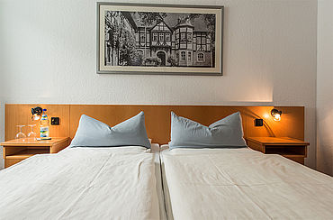 Zimmer des City Hotels Eisenach